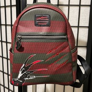 Rare Loungefly Nightmare on Elm street backpack